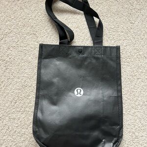 Lululemon Reusable Black EMPTY BAG 9.5in x 11.5in